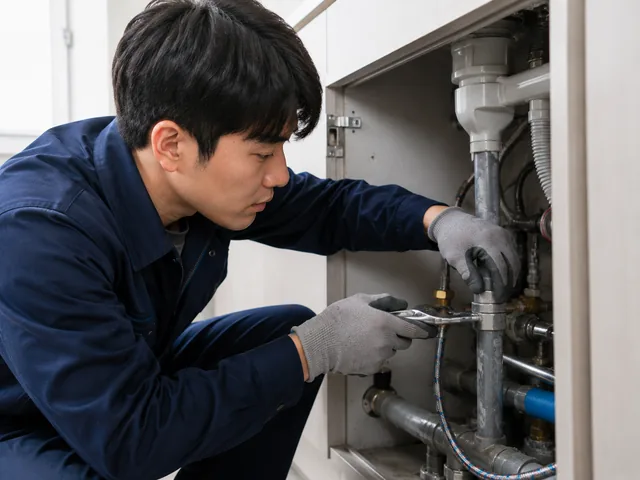 오전동 동파 배관 보수